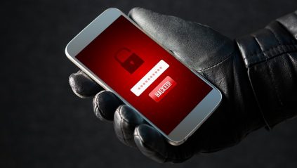 Zhakowany telefon