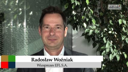 Radosław Woźniak, Wiceprezes EFL S.A.