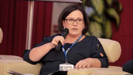 Małgorzata Sadurska, PZU SA na debacie podczas Kongresu Bancassurance 2018