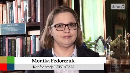 Monika Fedorczuk z Konfederacji Lewiatan