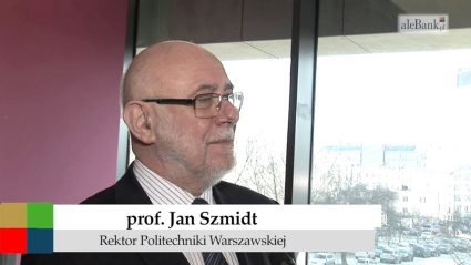 prof. Jan Szmidt, rektor Politechniki Warszawskiej
