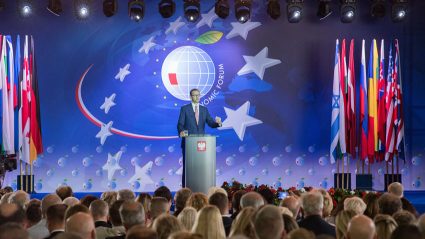 Premier Mateusz Morawiecki na Forum Ekonomicznym w Krynicy