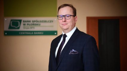 Robert Malinowski, Wiceprezes Zarządu Banku Spółdzielczego w Płońsku.