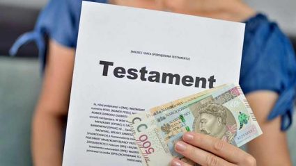 Testament i pieniądze
