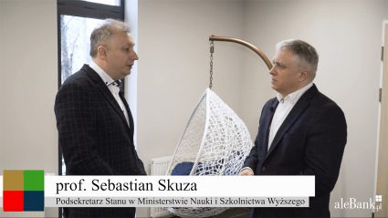 prof. Sebastian Skuza, Podsekretarz Stanu w Ministerstwie Nauki i Szkolnictwa Wyższego.