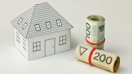 Pieniądze i model domu