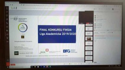 Konkurs FINSIM Liga Akademicka 2019/2020 rozstrzygnięty zdalnie