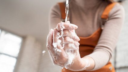 koronawirus, mycie rąk
