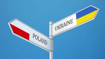 Drogowskazy na Ukrainę i Polskę