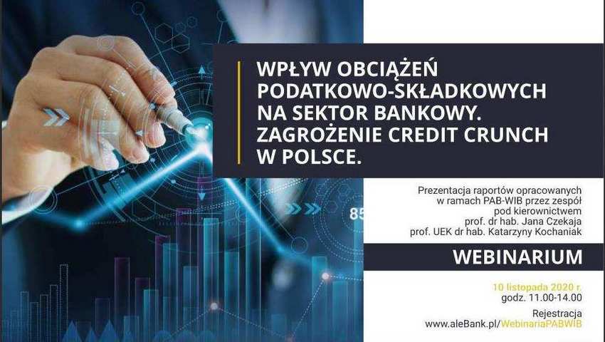 Webinarium PAB-WIB, zagrożenie credit crunch w Polsce