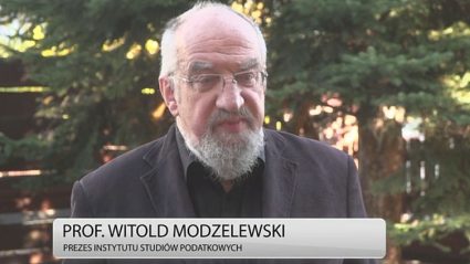 prof. Witold Modzelewski, prezes Instytutu Studiów Podatkowych.
