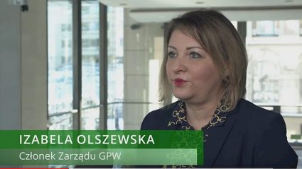 Izabela Olszewska, Członek Zarządu GPW.