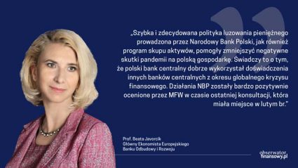 Beata Javorcik, główna ekonomistka Europejskiego Banku Odbudowy i Rozwoju