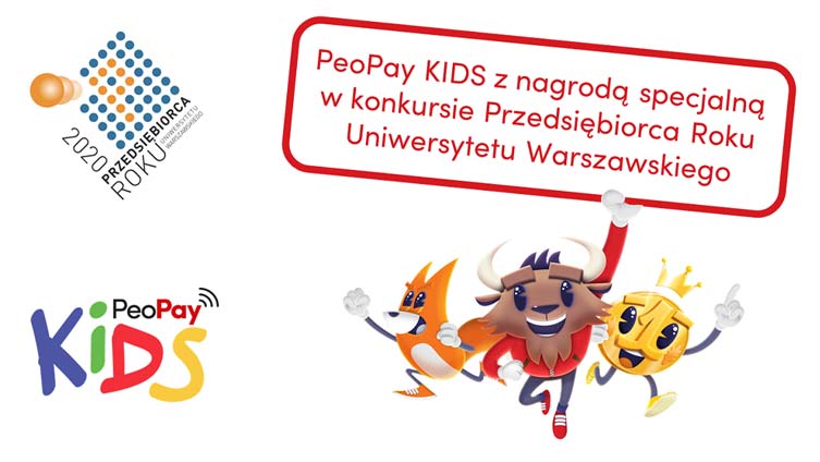 Bank Pekao: aplikacji PeoPay KIDS nagrodzona przez Uniwersytet Warszawski