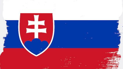 Słowacja, malowana flaga