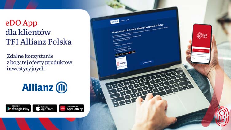 TFI Allianz Polska: zdalne potwierdzanie tożsamości dla klientów dzięki eDO App