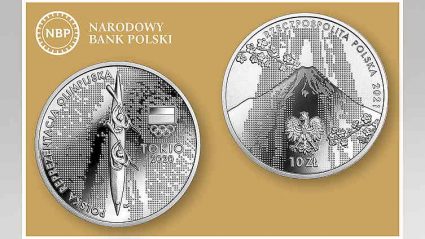 moneta kolekcjonerska Polska Reprezentacja Olimpijska Tokio 2020”