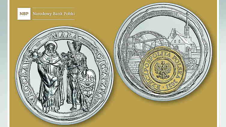 Wrocław na monecie Narodowego Banku Polskiego