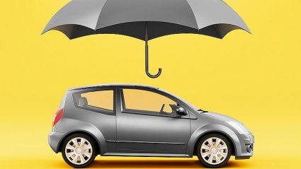 parasol ochronny, ubezpieczeniowy nad samochodem