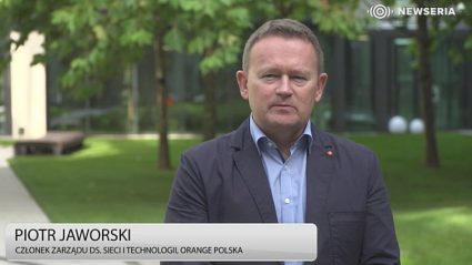 Piotr Jaworski, członek zarządu ds. sieci i technologii Orange Polska.