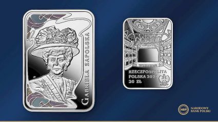 moneta kolekcjonerska „Wielkie aktorki – Gabriela Zapolska”
