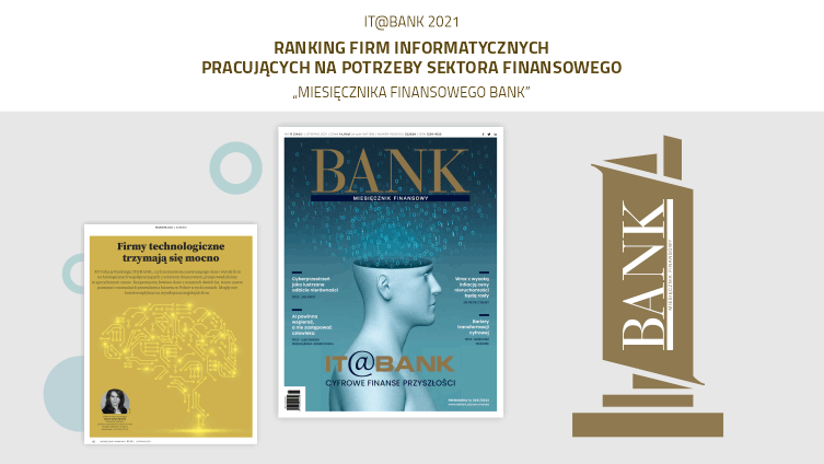 Ranking IT@BANK ‒ najlepsze firmy technologiczne współpracujące z sektorem finansowym