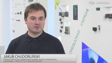 Jakub Chudorliński, starszy specjalista w Departamencie Komercjalizacji i Marketingu w Łukasiewicz – Instytucie Tele- i Radiotechnicznym.