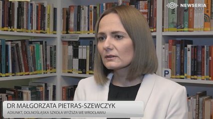 Małgorzata Pietras-Szewczyk, adiunkt w Dolnośląskiej Szkole Wyższej we Wrocławiu.