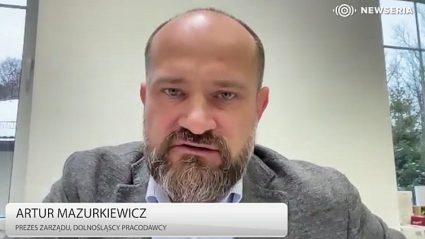 Artur Mazurkiewicz, prezes zarządu Dolnośląskich Pracodawców, związku zrzeszonym w Konfederacji Lewiatan.