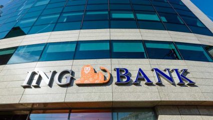 ING Bank Śląski - logo na budynku