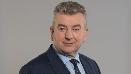 Krzysztof Karwowski, prezes Banku Spółdzielczego w Szczytnie.