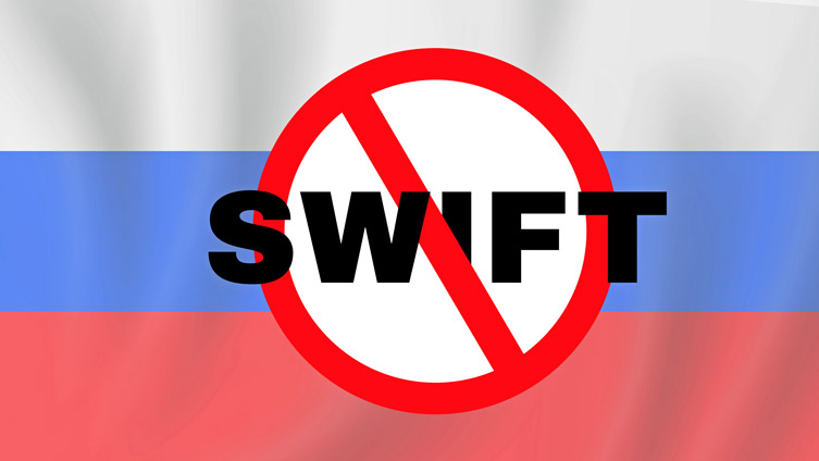 Rosyjskie banki odcięte od SWIFT; Sbierbank i Gazprombank wyłączone z sankcji z powodu dostaw energii