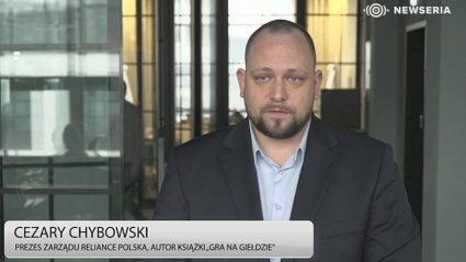 Cezary Chybowski, prezes zarządu Reliance Polska, autor książki „Gra na giełdzie”.