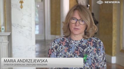 Maria Andrzejewska, dyrektor generalna UNEP/GRID-Warszawa.