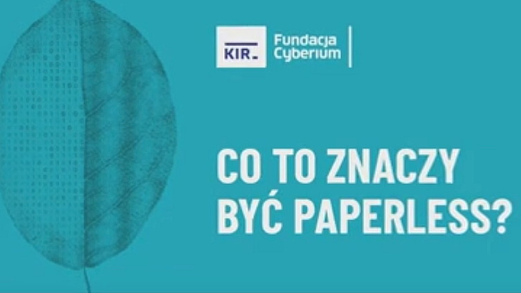 Jak cyfryzować z myślą o środowisku? – filmowa kampania edukacyjna Fundacji KIR na rzecz Rozwoju Cyfryzacji Cyberium