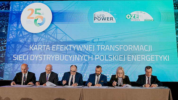Karta Efektywnej Transformacji Sieci Dystrybucyjnych Polskiej Energetyki została podpisana