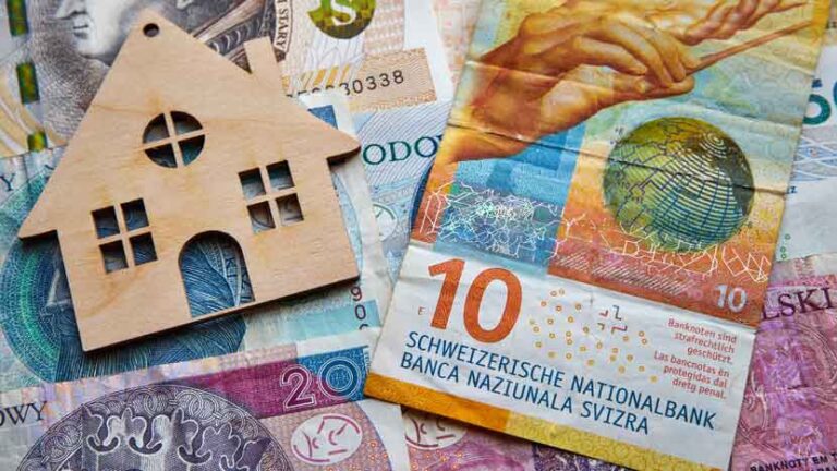 Kredyt frankowy - franki szwajcarskie, polskie złote i dom