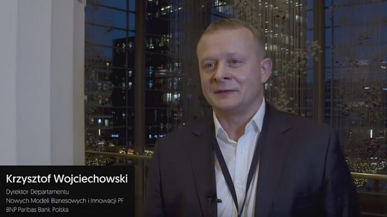 Krzysztof Wojciechowski, Dyrektor Departamentu Nowych Modeli Biznesowych i Innowacji PF BNP Paribas Bank Polska.