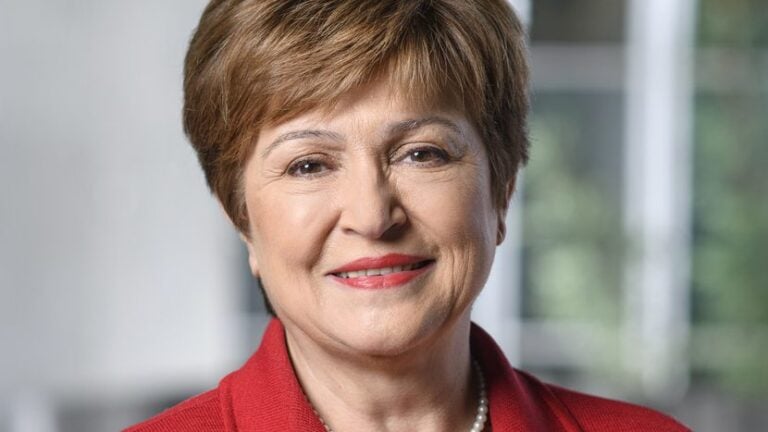 Dyrektor zarządzająca MFW Kristalina Georgieva