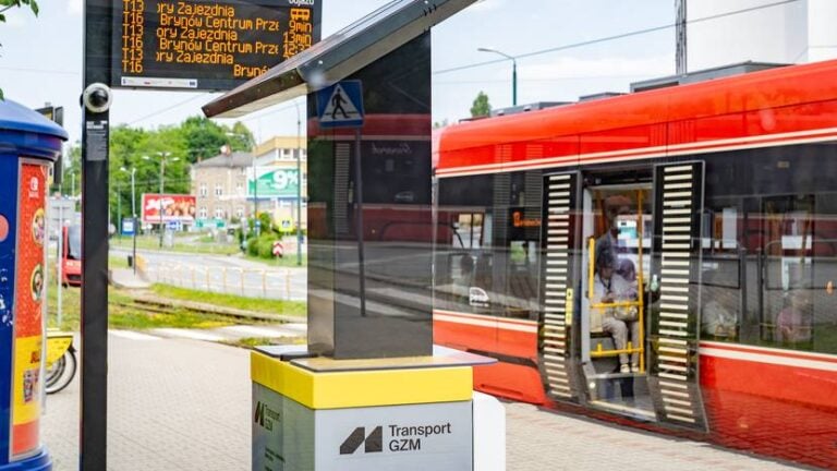 biletomat solarny, Katowice, PolCard from Fiserv